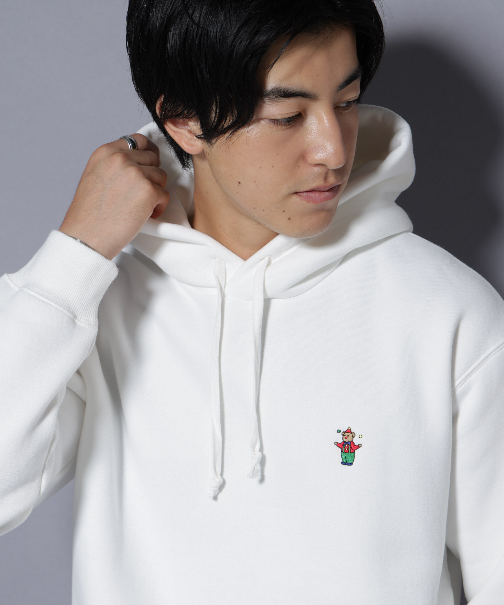 nano･universe「ナノベア 裏起毛フーディー サーカス」|Tシャツ・カットソー|パターン32