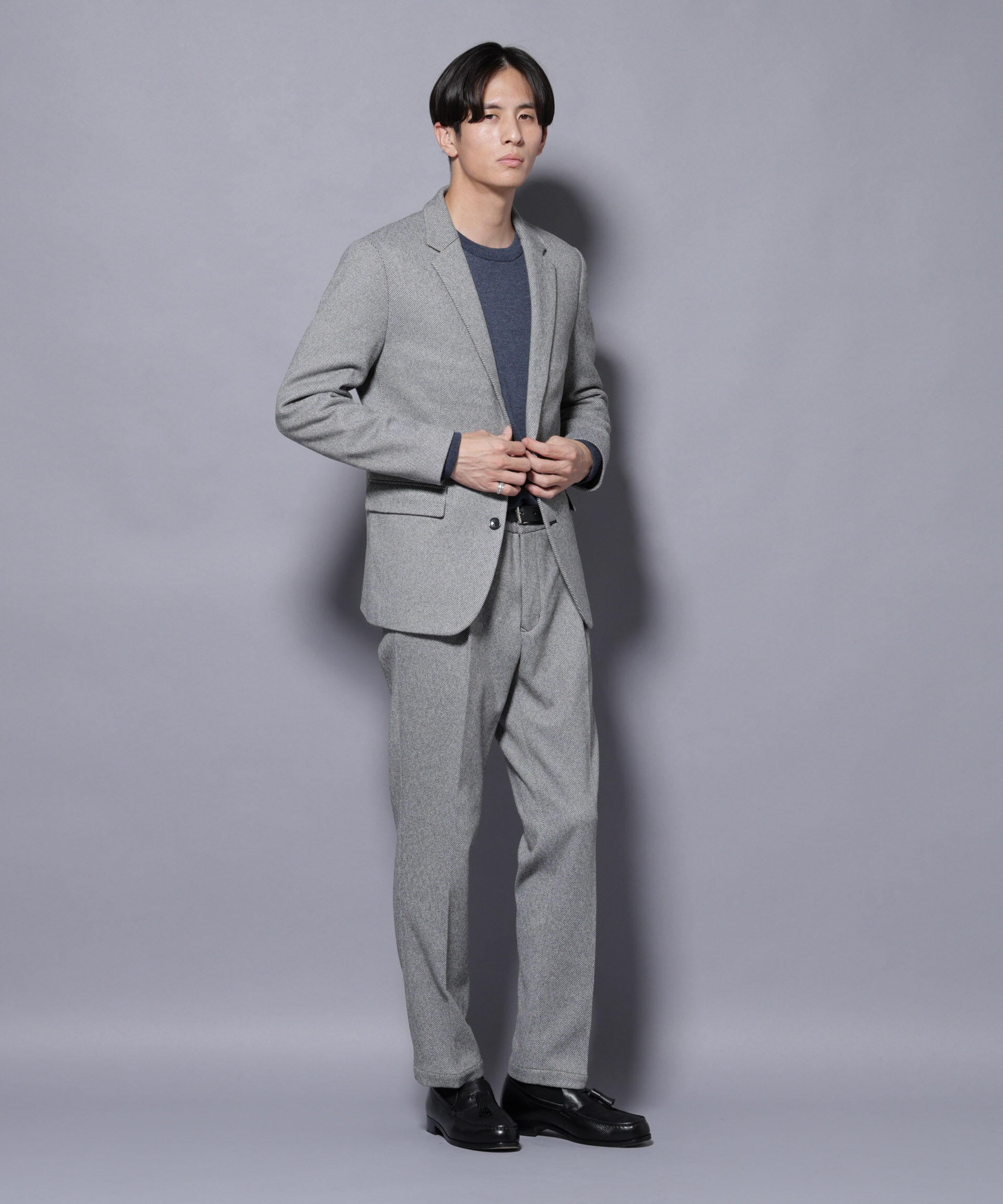 nano･universe「ウォームジャケット(セットアップ可)」|テーラードジャケット|