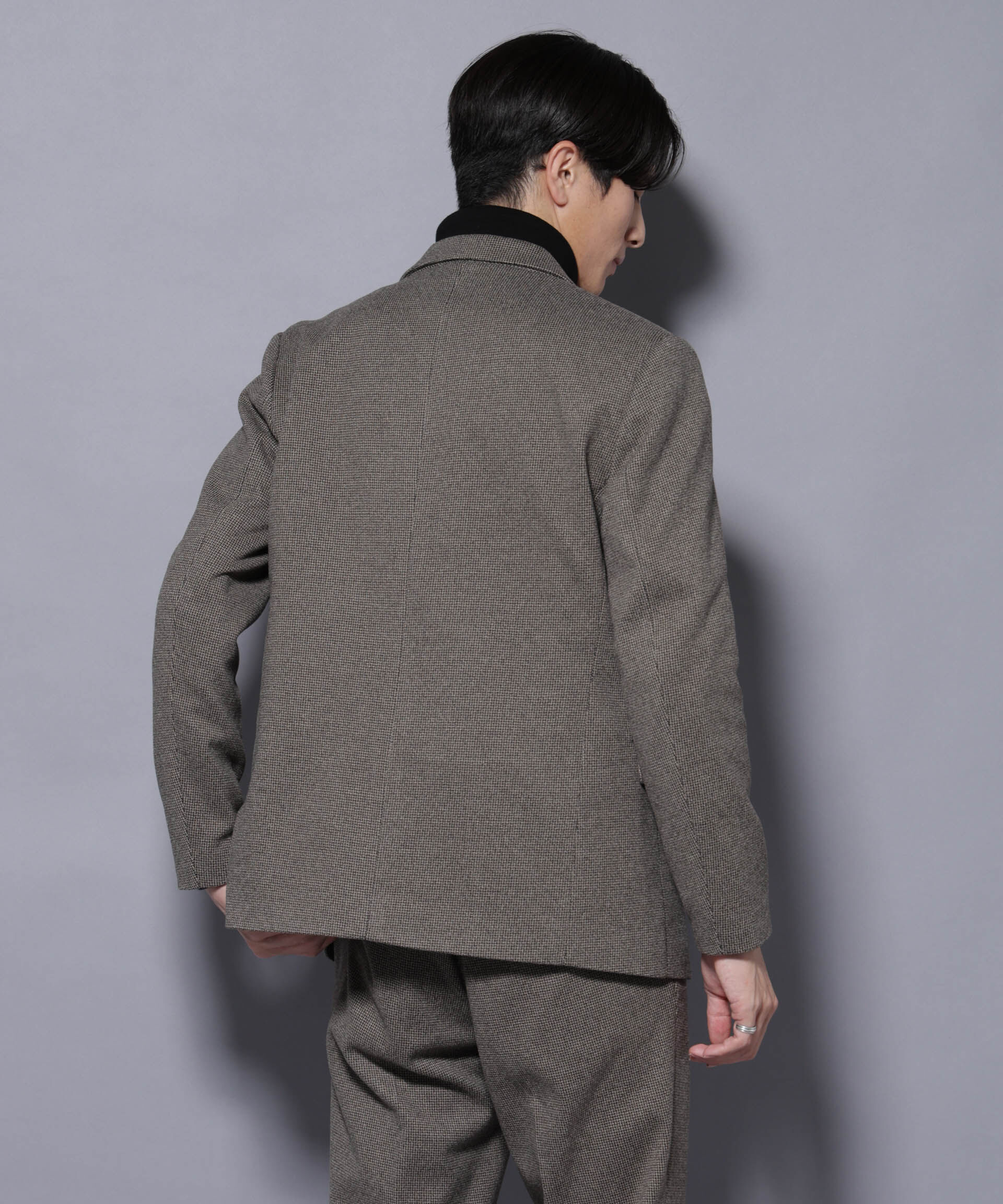 nano･universe「ウォームジャケット(セットアップ可)」|テーラードジャケット|