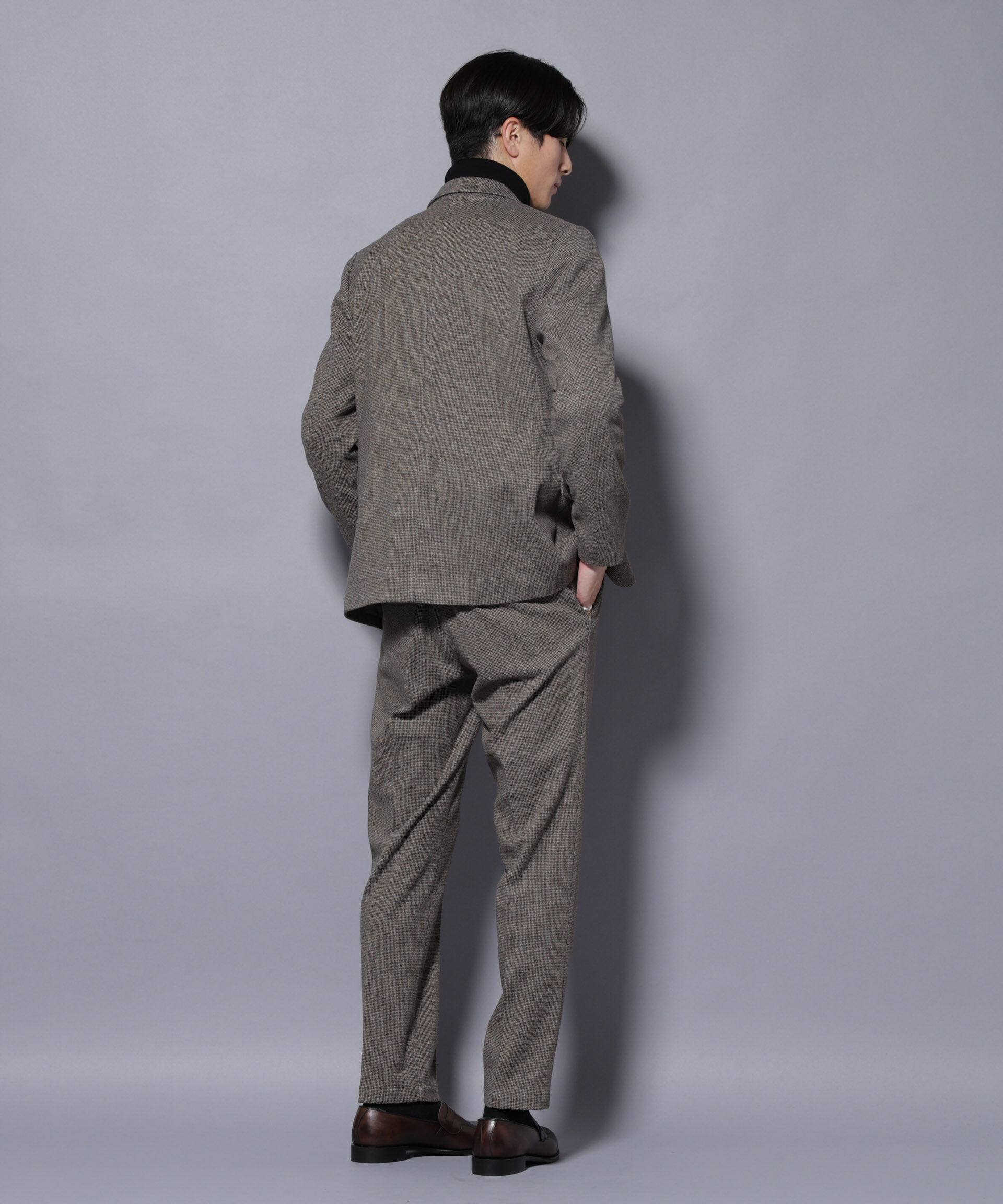 nano･universe「ウォームジャケット(セットアップ可)」|テーラードジャケット|