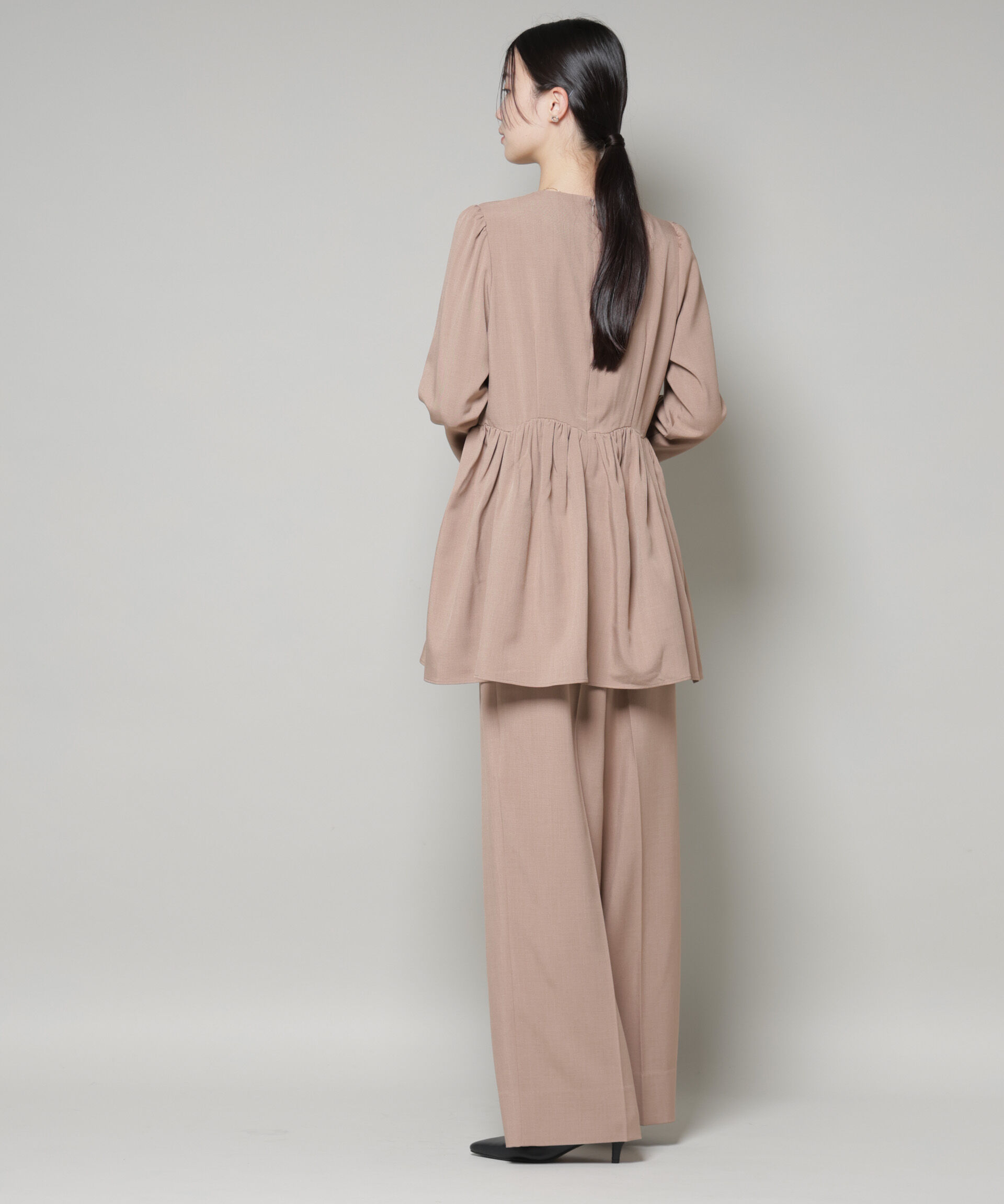 nano･universe「troisieme chaco/TWILL パンツ(セットアップ可)」|チノ|