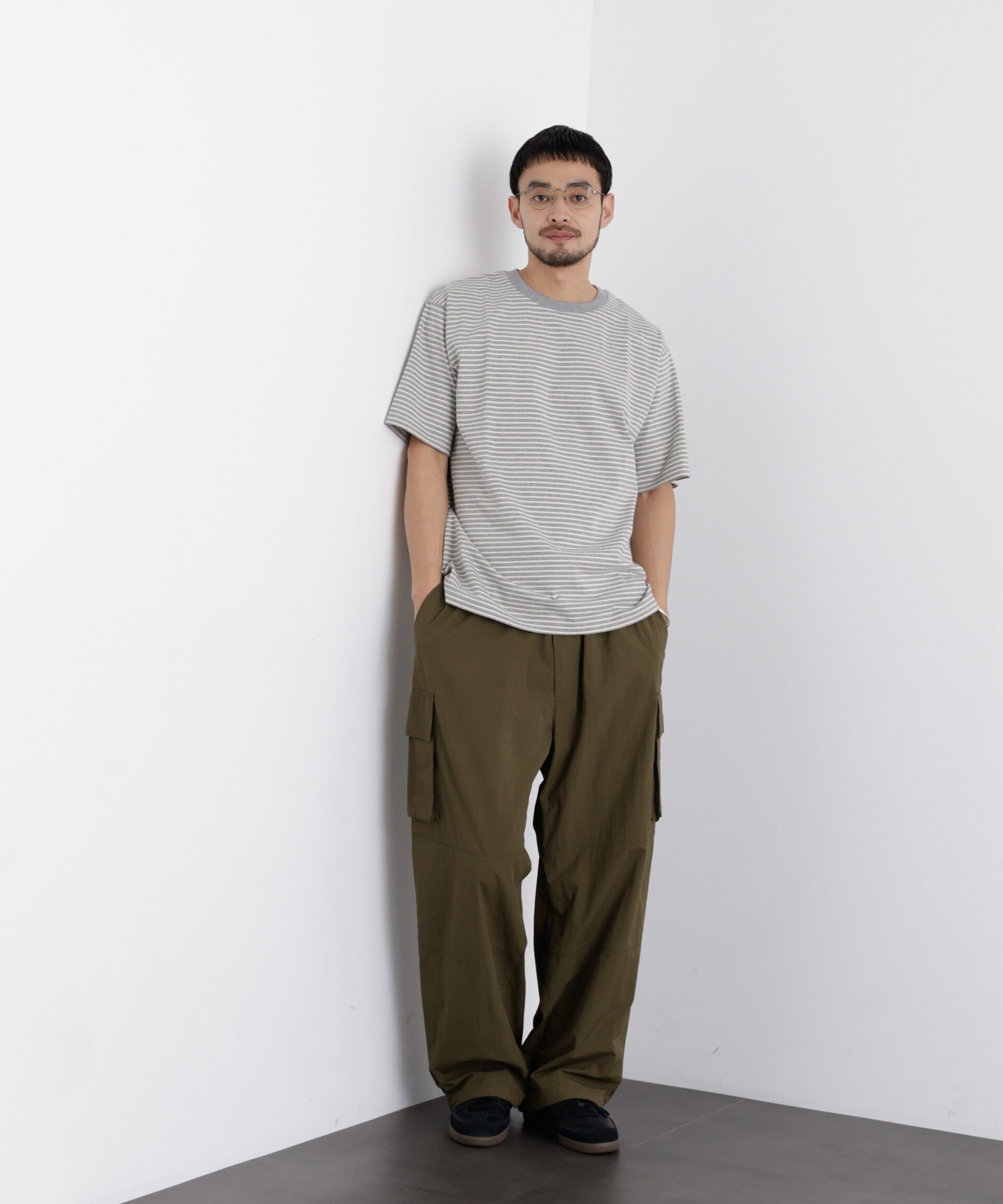 nano･universe「ボーダーTシャツ 半袖」|Tシャツ・カットソー|