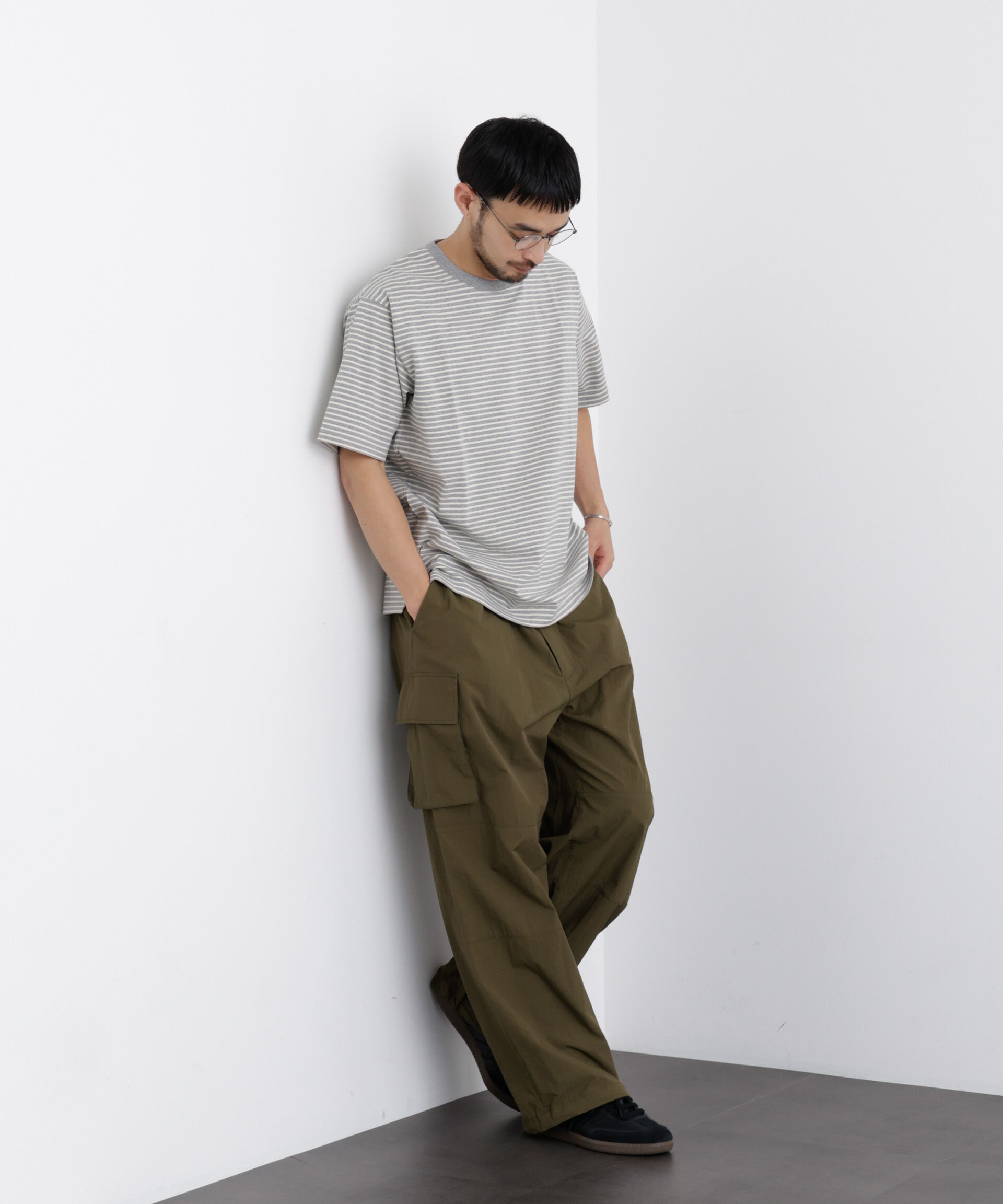 nano･universe「ボーダーTシャツ 半袖」|Tシャツ・カットソー|