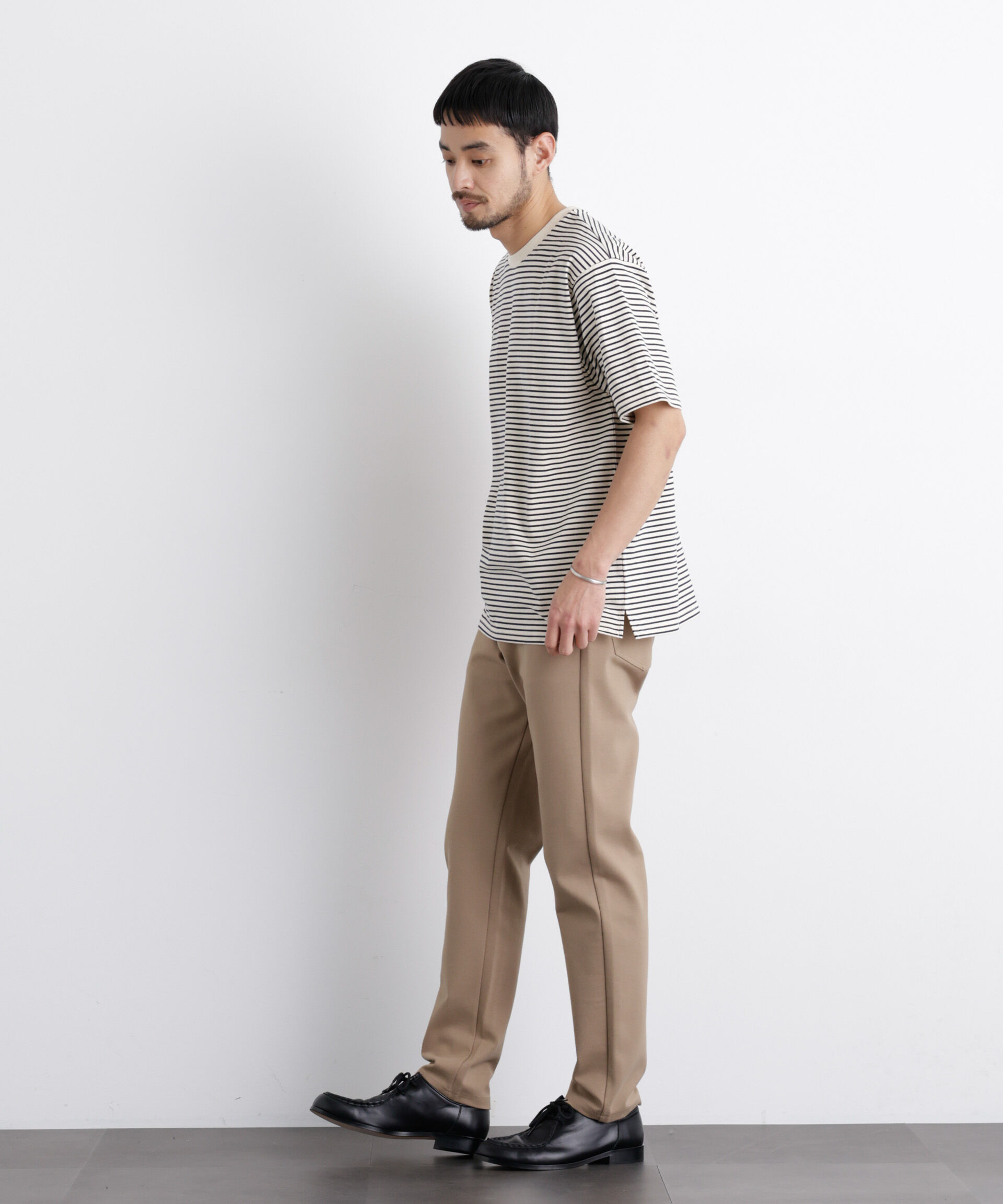 nano･universe「ボーダーTシャツ 半袖」|Tシャツ・カットソー|