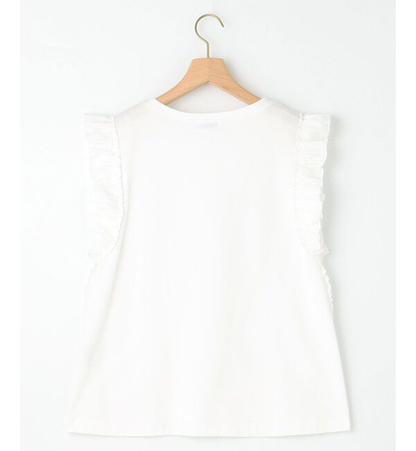 組曲「Jazzy-Jersey フリル袖Ｔシャツ」|Tシャツ・カットソー|