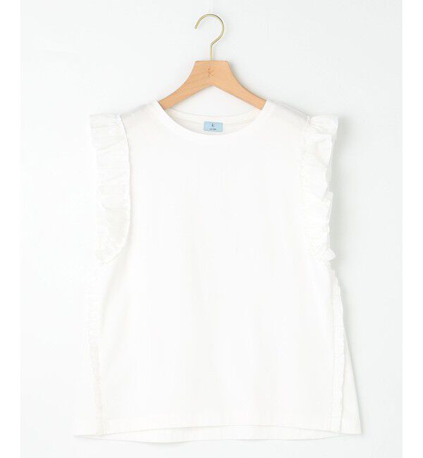 組曲「Jazzy-Jersey フリル袖Ｔシャツ」|Tシャツ・カットソー|