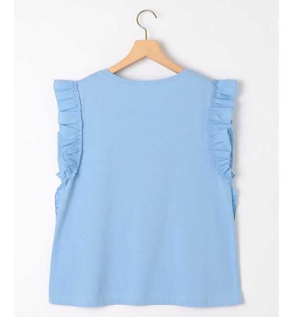 組曲「Jazzy-Jersey フリル袖Ｔシャツ」|Tシャツ・カットソー|