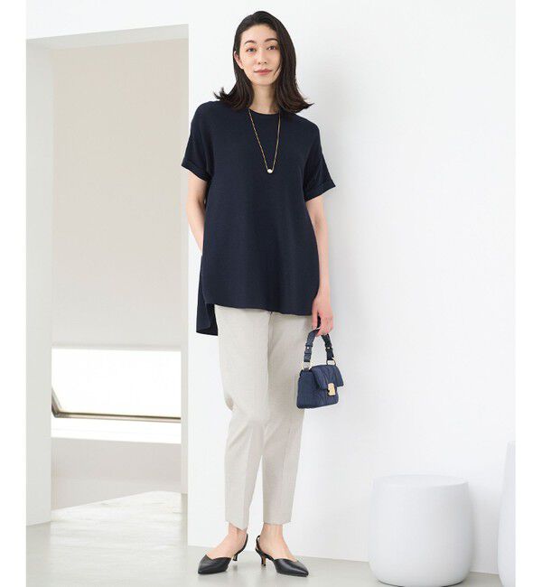 自由区「【XXSサイズ～/接触冷感/UVカット/吸水速乾/洗える】シェルタリングドライオックス テーパードパンツ」|その他|