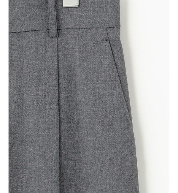 自由区「【洗える】TWラチネストレッチワイド パンツ」|その他|