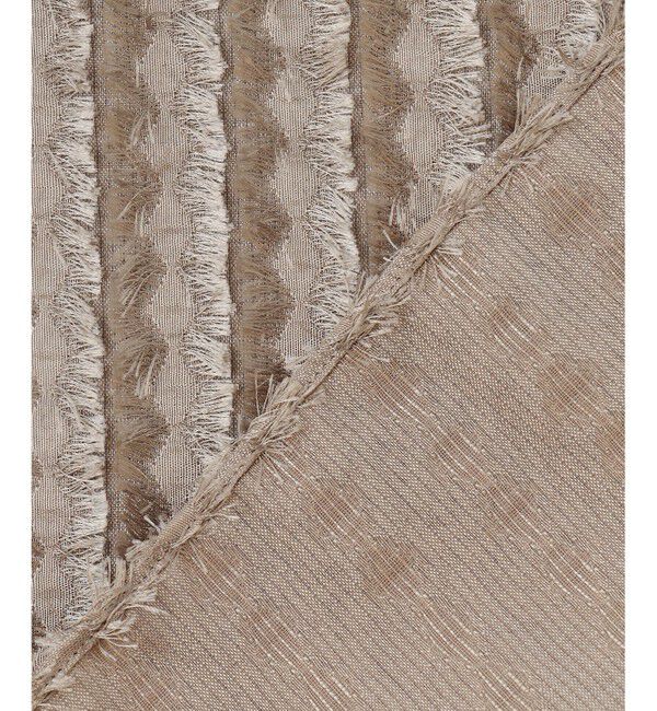 自由区「【セットアップ対応・洗える】フリンジジャガード ブラウス」|シャツ・ブラウス|