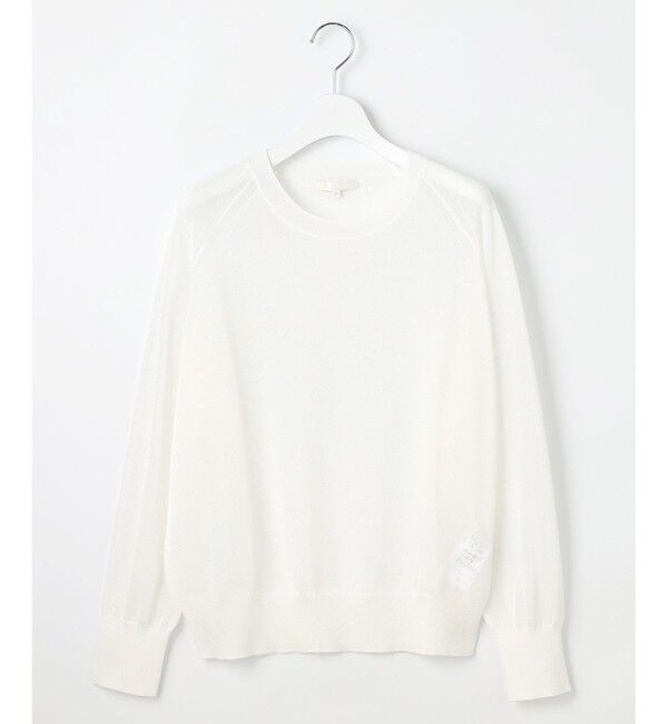 自由区「【洗える】シアーアセテート ニット」|ニット・セーター|