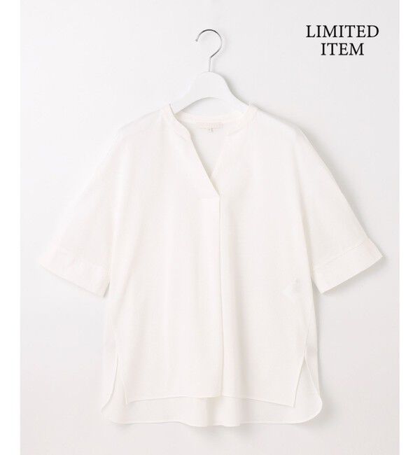 自由区「【WEB限定・洗える】サッカージャージー カットソー」|Tシャツ・カットソー|