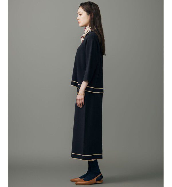 自由区「レーヨンストレッチスキッパー ニット」|ニット・セーター|