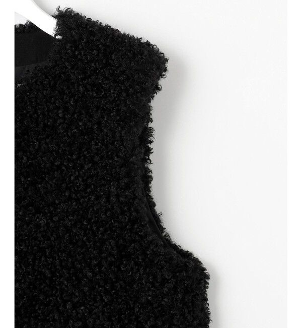 自由区「【SHIHOさん着用】カルガンラムエコファー ジレ」|ベスト・ジレ|