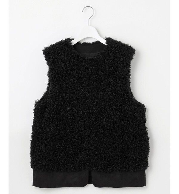 自由区「【SHIHOさん着用】カルガンラムエコファー ジレ」|ベスト・ジレ|