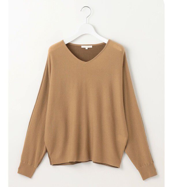 自由区「【カタログ掲載】ファインウールカシミヤドルマンシルエット ニット」|ニット・セーター|