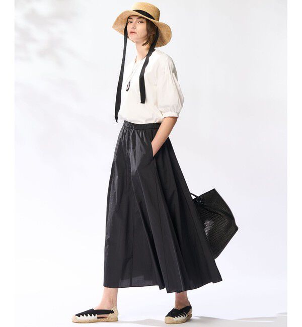 23区「【新色追加/洗える】スムースデザイン パフスリーブ カットソー」|Tシャツ・カットソー|