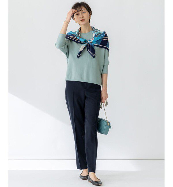 23区「【セットアップ対応/洗える】2WAYストレッチツイル ドロスト パンツ」|その他|