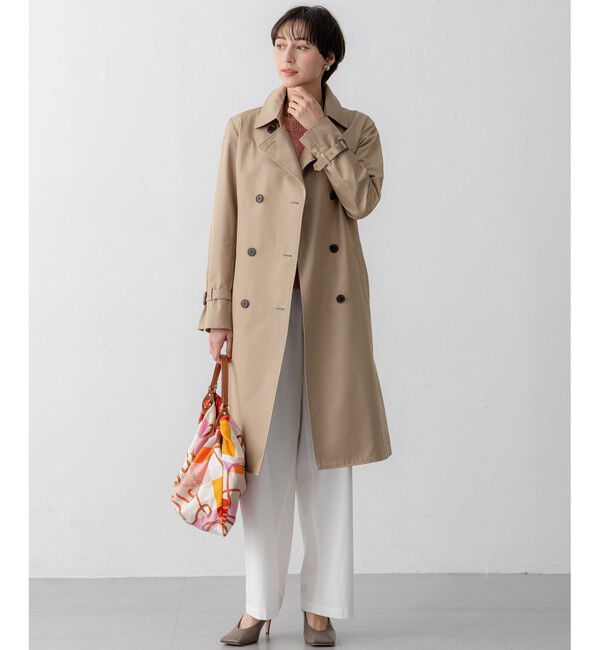 23区「【洗える】スラブツイルストレッチ ワイド パンツ」|その他|