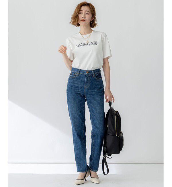 23区「【洗える】CA ME TENTE ロゴ TEE」|Tシャツ・カットソー|