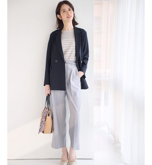 ANY SIS「【UVカット・接触冷感・吸水速乾】スマートビューティストレッチ  ワイドパンツ」|その他|