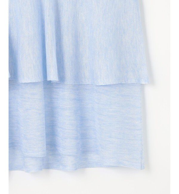 ANY SIS「【洗える】フリルシアー ニット」|ニット・セーター|