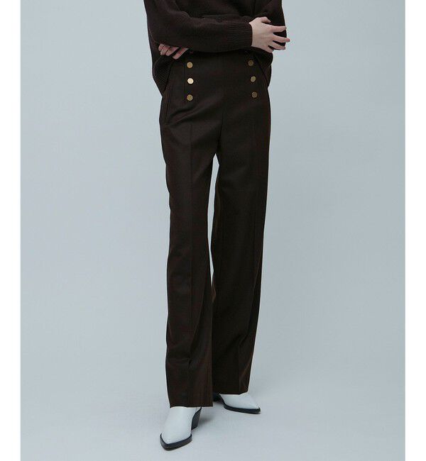 BEIGE,「BAYARD / ワイドパンツ 」|その他|Brown