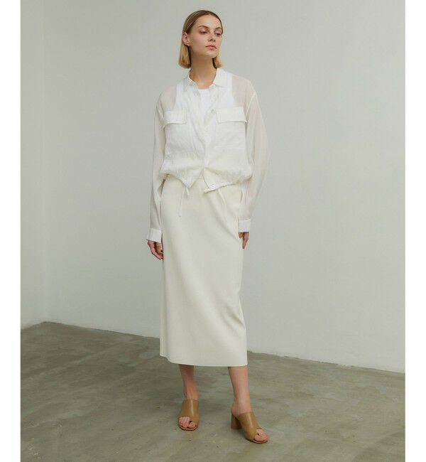 BEIGE,「CYRILLE / リブタンク」|タンクトップ|