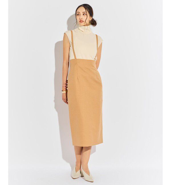 BEIGE,「CLAUDE / Iラインスカート」|スカート|