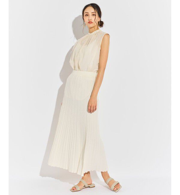 BEIGE,「【WEB限定】ODILON / シアーブラウス」|シャツ・ブラウス|