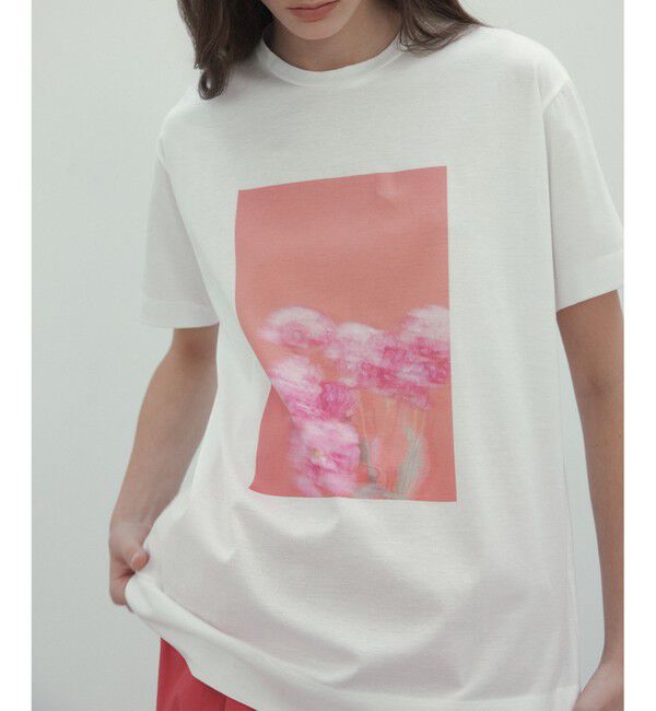 BEIGE,「【洗える・クロワッサン 掲載】PENTAS / オリジナルフォトプリントＴシャツ」|Tシャツ・カットソー|