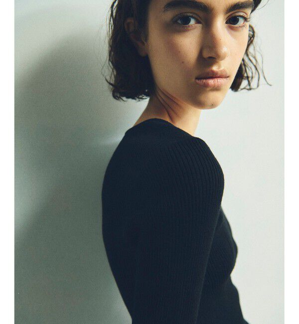 Grace Class「スクエアネックリブトップ」|ニット・セーター|