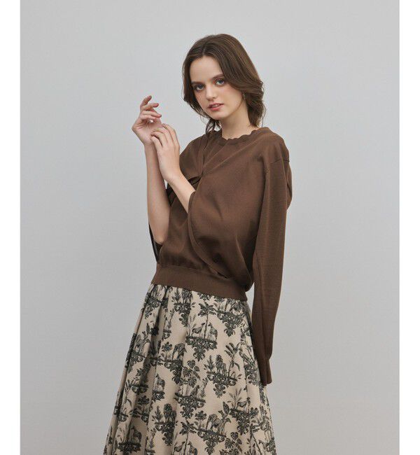 Diagram「レイヤードニットトップ」|ニット・セーター|