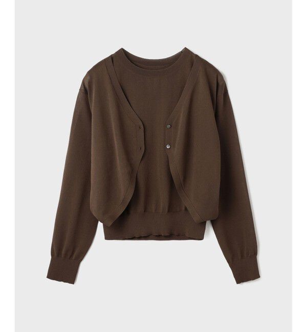 Diagram「レイヤードニットトップ」|ニット・セーター|