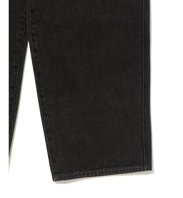 LACOSTE「5ポケットワイドデニムパンツ テーパード」|デニム|