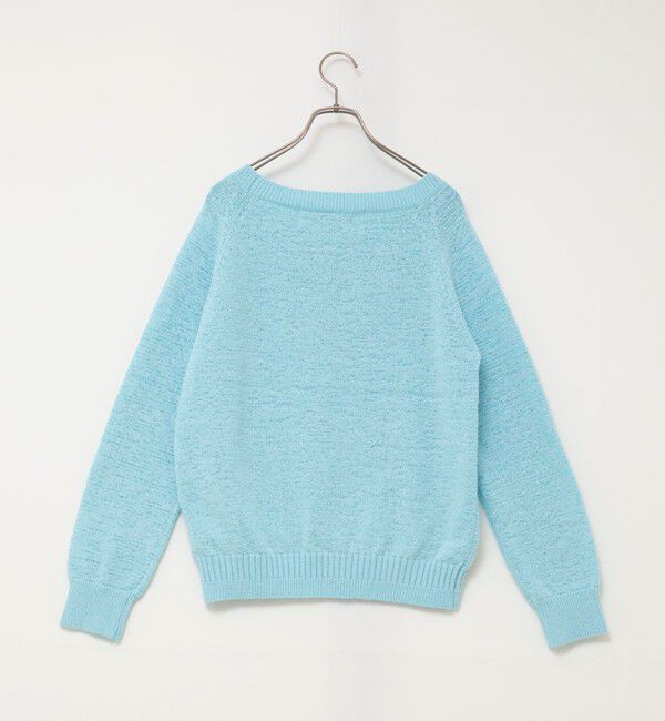 Rie Miller「《手洗い可能》ボートネックプルオーバーテープヤーン」|ニット・セーター|