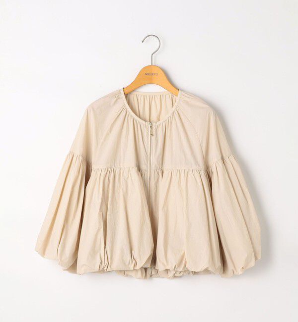 NOLLEY'S「ウォッシャブル撥水ポケッタブルボリュームブルゾン」|ブルゾン・スタジャン|