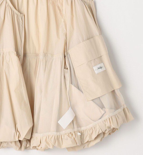 NOLLEY'S「ウォッシャブル撥水ポケッタブルボリュームブルゾン」|ブルゾン・スタジャン|