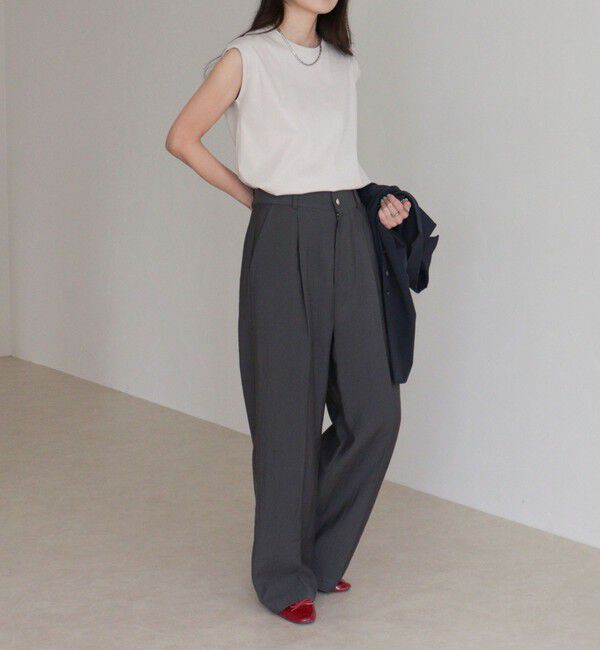 fredy emue「シルケットスムースフレンチTシャツ」|Tシャツ・カットソー|