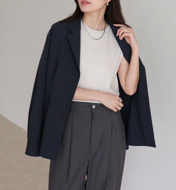 fredy emue「シルケットスムースフレンチTシャツ」|Tシャツ・カットソー|