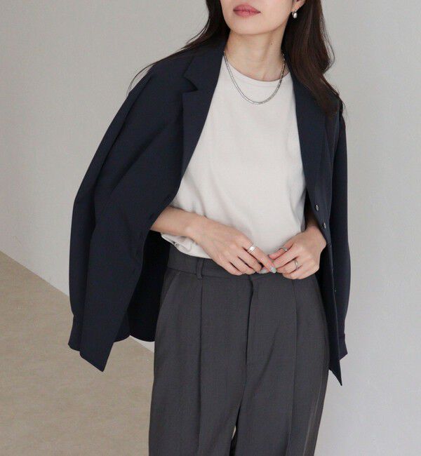 fredy emue「シルケットスムースフレンチTシャツ」|Tシャツ・カットソー|