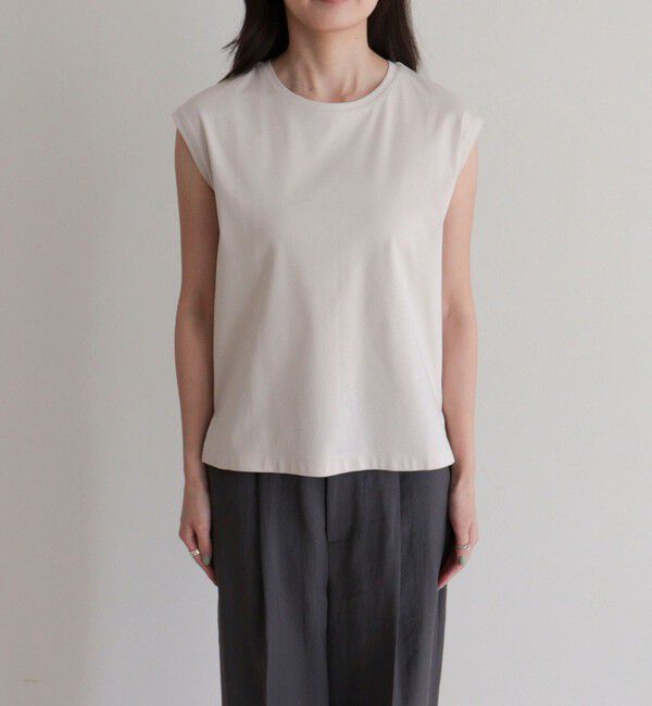 fredy emue「シルケットスムースフレンチTシャツ」|Tシャツ・カットソー|
