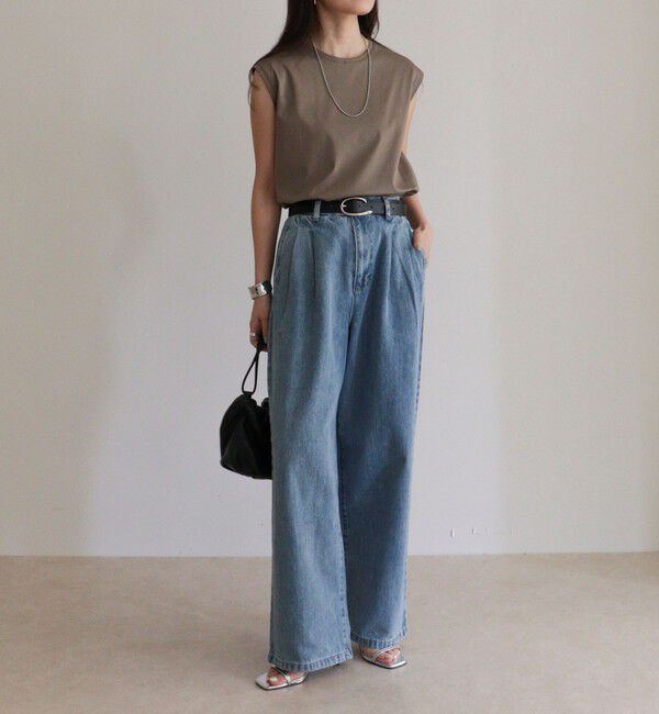 fredy emue「シルケットスムースフレンチTシャツ」|Tシャツ・カットソー|