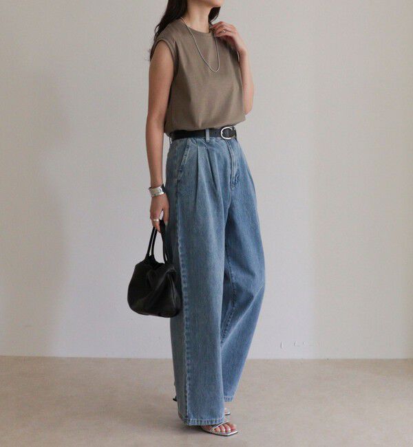 fredy emue「シルケットスムースフレンチTシャツ」|Tシャツ・カットソー|