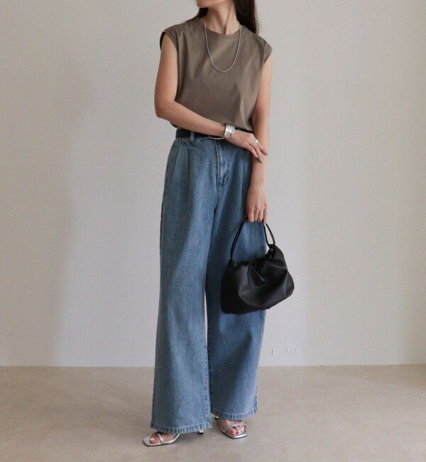 fredy emue「シルケットスムースフレンチTシャツ」|Tシャツ・カットソー|