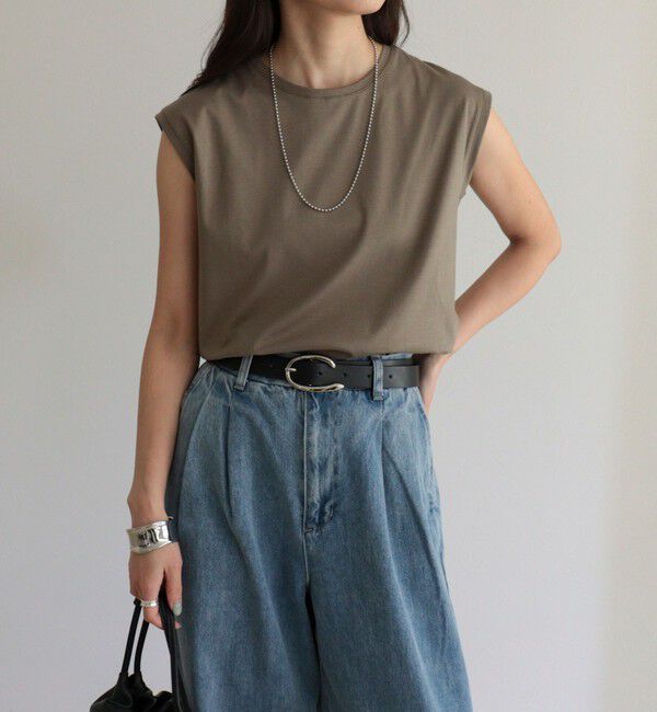 fredy emue「シルケットスムースフレンチTシャツ」|Tシャツ・カットソー|