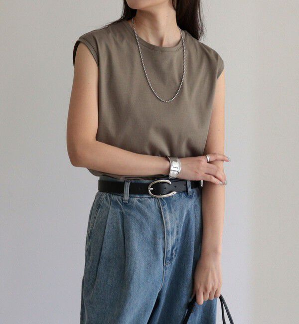 fredy emue「シルケットスムースフレンチTシャツ」|Tシャツ・カットソー|