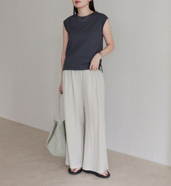 fredy emue「シルケットスムースフレンチTシャツ」|Tシャツ・カットソー|