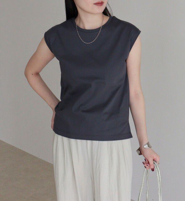 fredy emue「シルケットスムースフレンチTシャツ」|Tシャツ・カットソー|