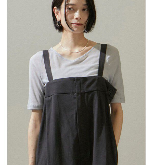 SALON adam et rope'「nu=layerジェントルVネックシアーTシャツ」|Tシャツ・カットソー|